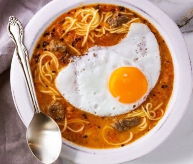 Como se Hace la Receta de Sopa Criolla Peruana Casera y Fácil