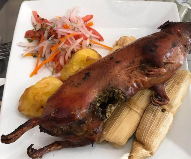 Cuy Al Horno Comidas Peruanas